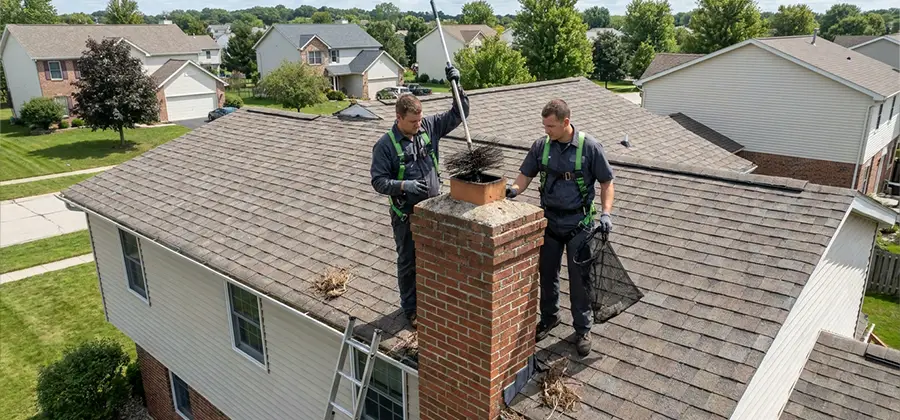 Bird Removal From Chimney in Montclair