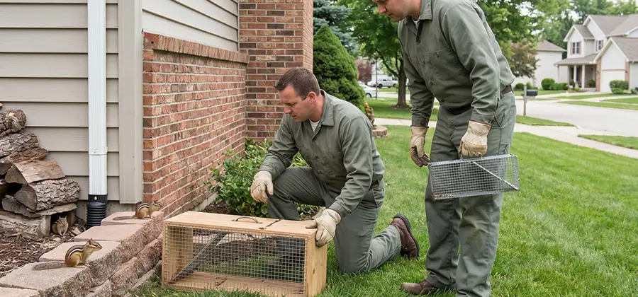 Remove Chipmunks From Yard in Montclair
