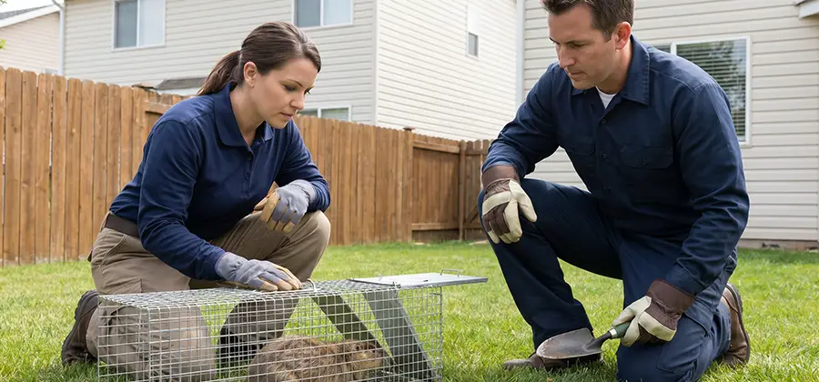 Gopher Control Companies Program in Montclair
