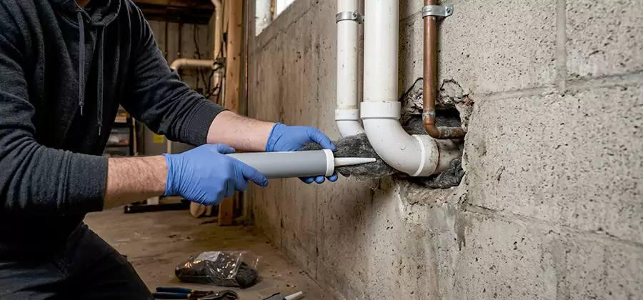 Mouse Proofing Pipes in Montclair