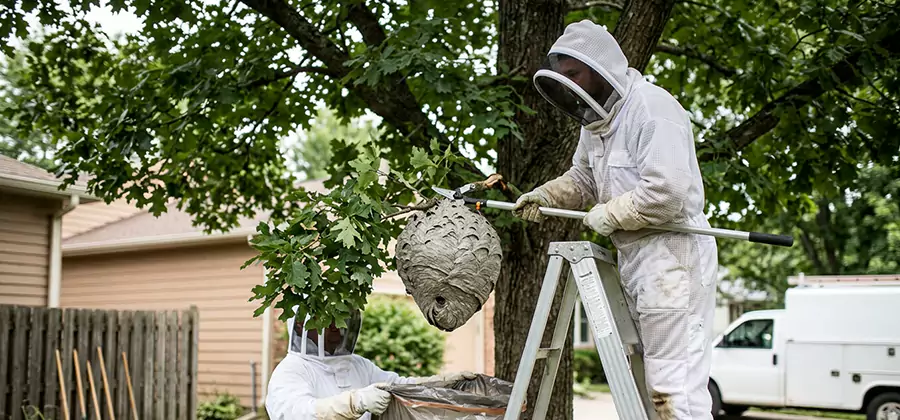 Wasp Nest in Tree Removal Montclair